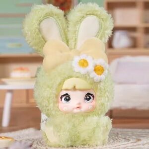 NOMMI Baby Sweetheart Bunny Series Plush- MINT CREAM